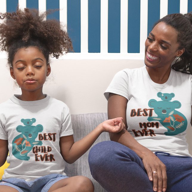 Camiseta El mejor niño del día de la madre de Koala (Subido por el creador)