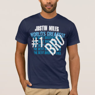 Camiseta El mejor nombre de encargo siempre más grande 11