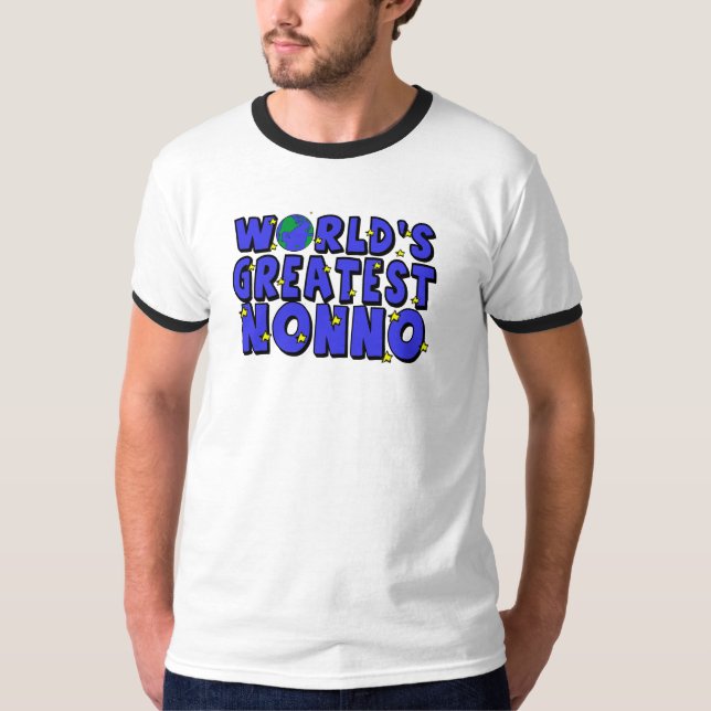 Camiseta El Mejor Nonno del Mundo (Anverso)