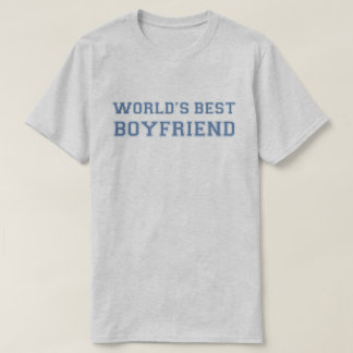 Camiseta El mejor novio de los mundos