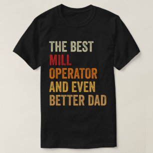 Camiseta El Mejor Operador De Millas Y Un Papá Mejor