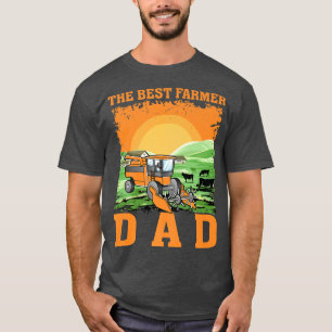 Camiseta El mejor padre agricultor