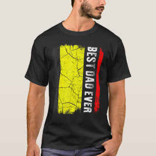 Camiseta El mejor padre belga de todos los tiempos Día del