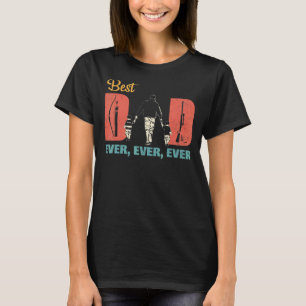 Camiseta El mejor padre cazador de venados Padres Vintage