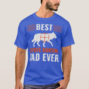 Camiseta El mejor padre cómico de la caza del Coyote, Yote