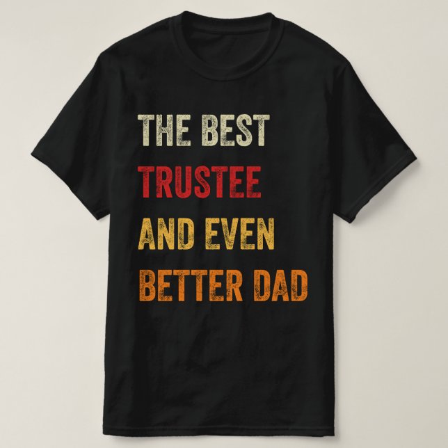 Camiseta El Mejor Padre Confiado E Incluso Mejor (Diseño del anverso)
