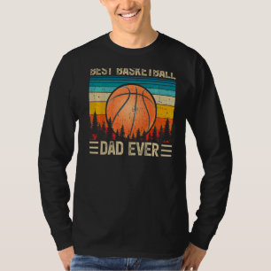 Camiseta El mejor padre de baloncesto de moda masculino