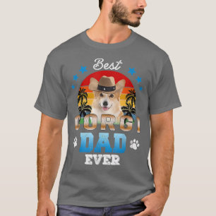 Camiseta El mejor padre de Corgi que nunca fue el mejor per