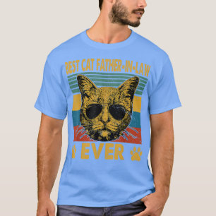Camiseta El Mejor Padre De Gato En La Ley Es Un Gato Divert