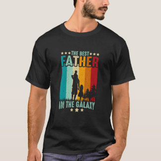Camiseta El mejor padre de la galaxia, papá y yo
