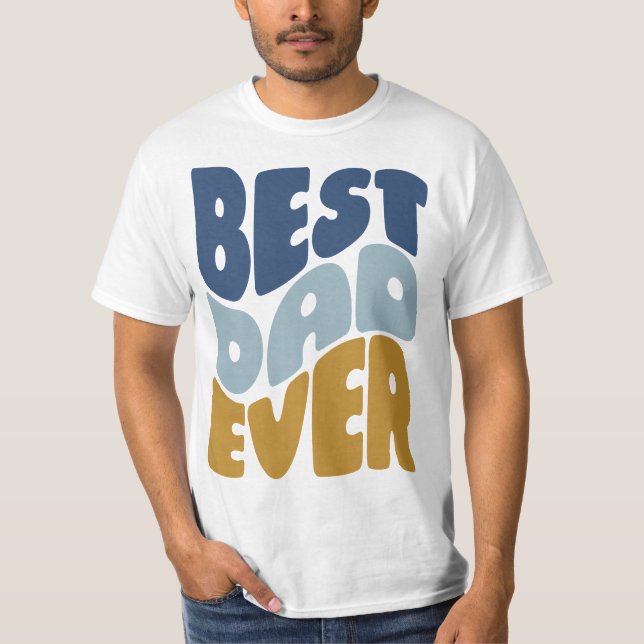 Camiseta El mejor padre de la historia (Anverso)
