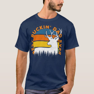 Camiseta El mejor padre de los Buckin que ha cazado ciervos