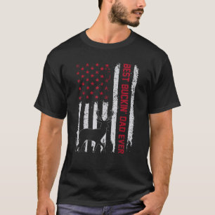 Camiseta El mejor padre de los Buckin que ha cazado ciervos