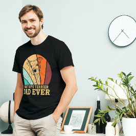 Camiseta El mejor padre de los vagabundos de Skye Terrier