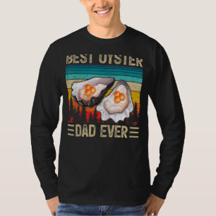 Camiseta El mejor padre de ostión de ostión de los hombres