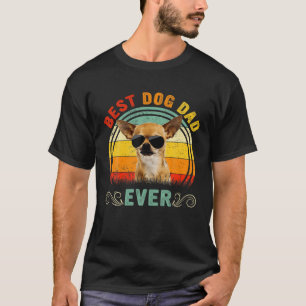 Camiseta El mejor padre de perro de la cosecha jamás Chihua