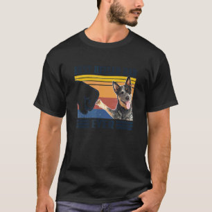 Camiseta El Mejor Padre de Perro Ganadero Australiano Hombr