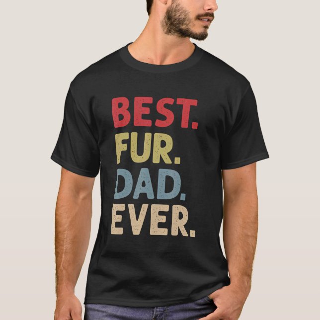 Camiseta El Mejor Padre De Piel Para Los Hombres Papi (Anverso)