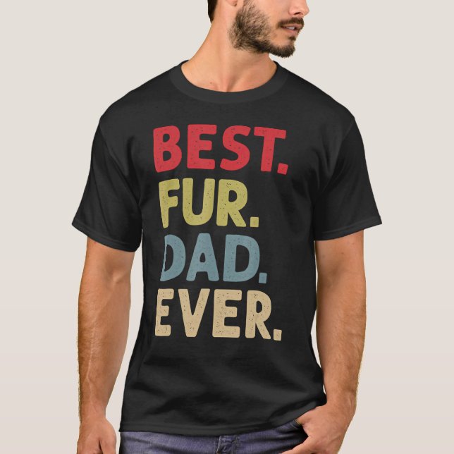Camiseta El Mejor Padre De Piel Para Los Hombres Papi De Ga (Anverso)