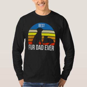 Camiseta El Mejor Padre De Pieles Nunca Vintage, Perro Retr