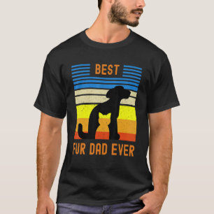 Camiseta El Mejor Padre De Pieles Que Nunca Vintage Retro P