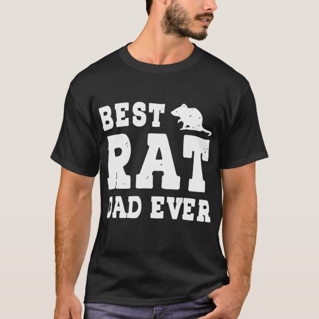 Camiseta El mejor padre de Rata  (Anverso)
