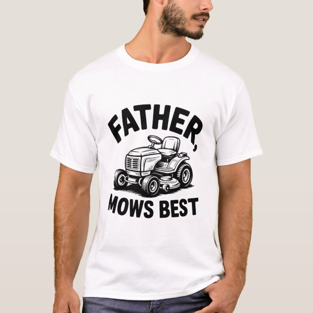 Camiseta El mejor padre de siempre consigue el mejor tracto (Anverso)