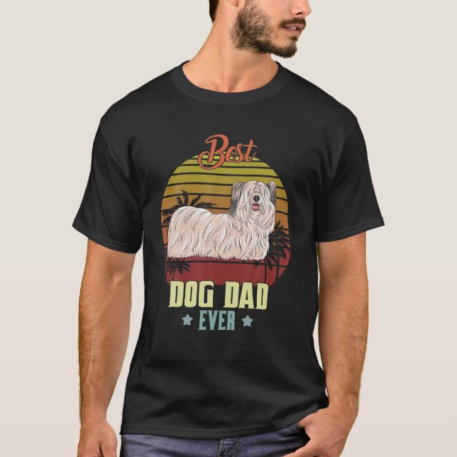 Camiseta El mejor padre del cielo, papá del perro (Anverso)