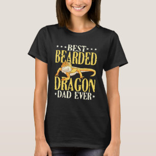 Camiseta El mejor padre del dragón con barba cita dragones