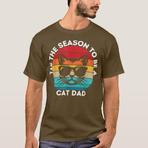 Camiseta El mejor padre del gato de la historia