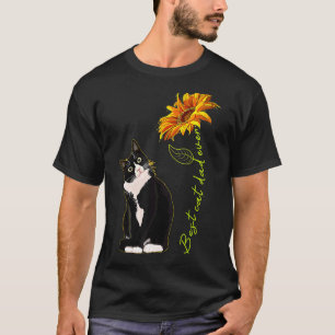 Camiseta El mejor padre del gato del girasol es el día 1 de