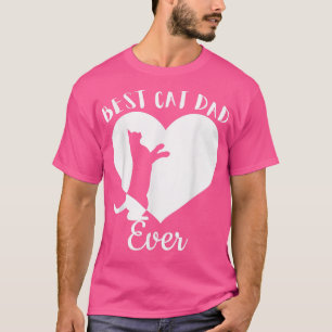 Camiseta El mejor padre del gato jamás se ha burlado de los
