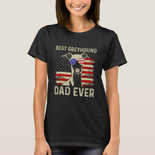 Camiseta El mejor padre del Greyhound, el Día de los Padres