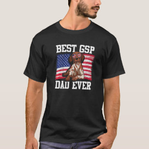 Camiseta El mejor padre del GSP de los hombres de la histor