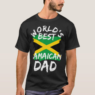 Camiseta El mejor padre del mundo de los padres jamaiquinos