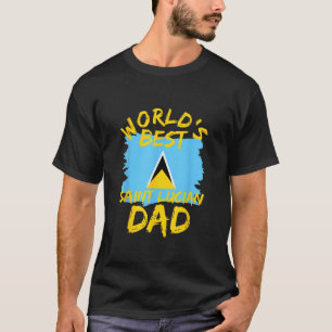 Camiseta El mejor padre del mundo de Santa Lucía de Santa L