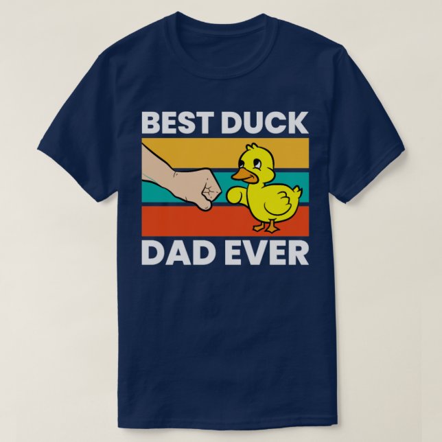 Camiseta El mejor padre del pato (Diseño del anverso)