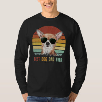 Camiseta El mejor padre del perro de Chihuahua
