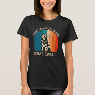 Camiseta El mejor padre del perro de Terranova jamás catorc