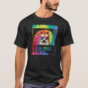 Camiseta El mejor padre del perro del Jindo del Coreano de