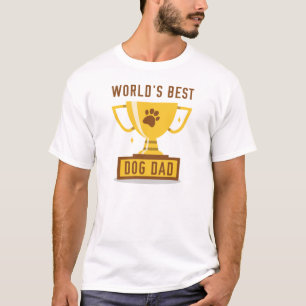 Camiseta El mejor padre del perro del mundo