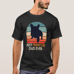 Camiseta El mejor padre francés de la reproducción de perro