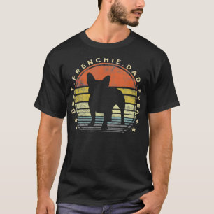 Camiseta El mejor padre francés de los hombres Bulldog fran