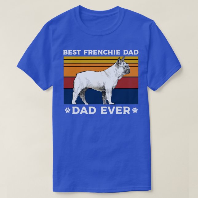 Camiseta El mejor padre francés de todos los tiempos2 (Diseño del anverso)