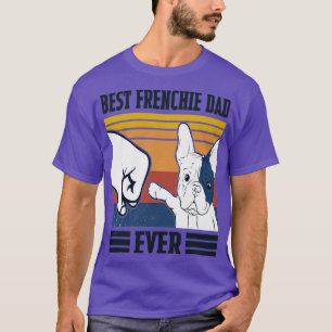 Camiseta El mejor padre francés siempre feliz día del padre