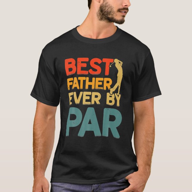 Camiseta El Mejor Padre Funerario De Par Guay Golfer Dad (Anverso)