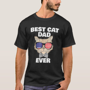Camiseta El Mejor Padre Gato Padre Padres Día Papi Papa Gat