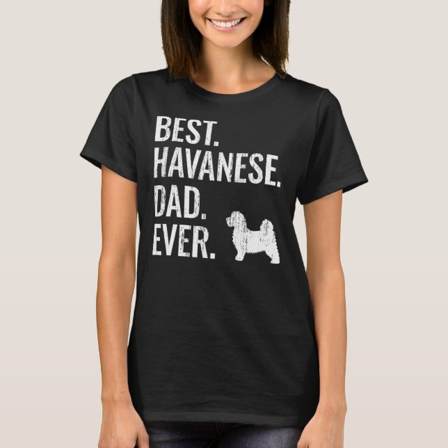 Camiseta El mejor padre hayanés jamás dueño de un perro de  (Anverso)