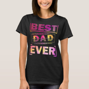 Camiseta El mejor padre jamás hombres el abuelo marido padr