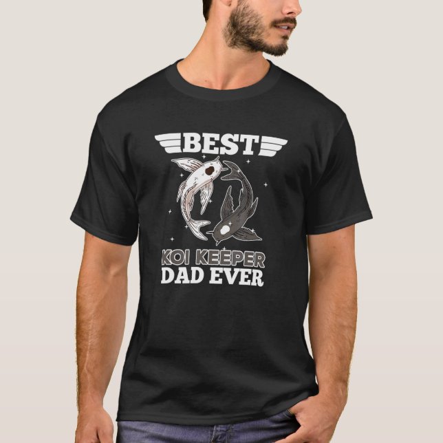 Camiseta El mejor padre keniano que alguna vez haya pescado (Anverso)